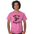 thumbnail image 1 of Don’t Be Negative Photographer Pun Plus Size Crewneck Graphic Tee Shirt Brisco Brands 2X, 1 of 5