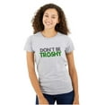 thumbnail image 1 of Don't Be Trashy Reduce Reuse Recycle Womens Fitted Plus Size Graphic Tee Brisco Brands 3X, 1 of 5