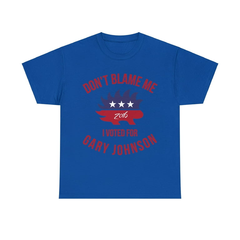 Gary johnson shirt hotsell