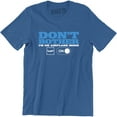thumbnail image 1 of Don't Bother I'm On Airplane Mode Phone Button Not Listening Talk Men's Tee, 1 of 4