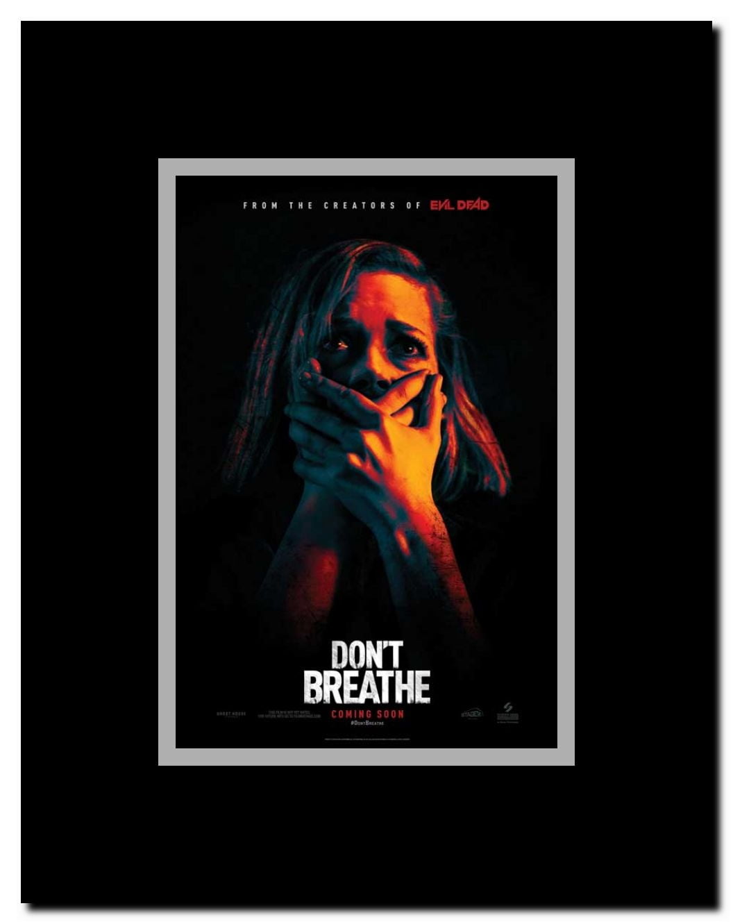 Don't Breathe Framed Movie Poster