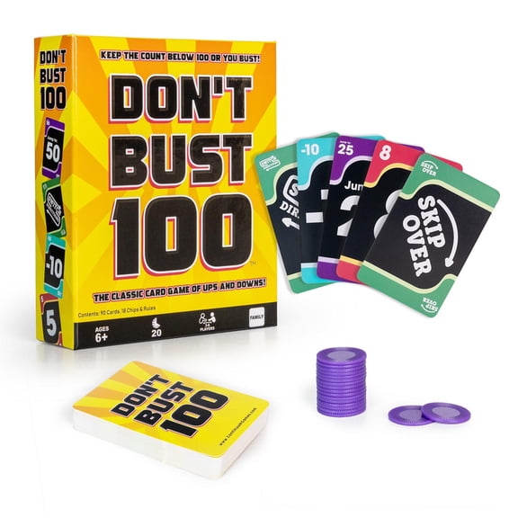 Don't Bust 100 Card Game