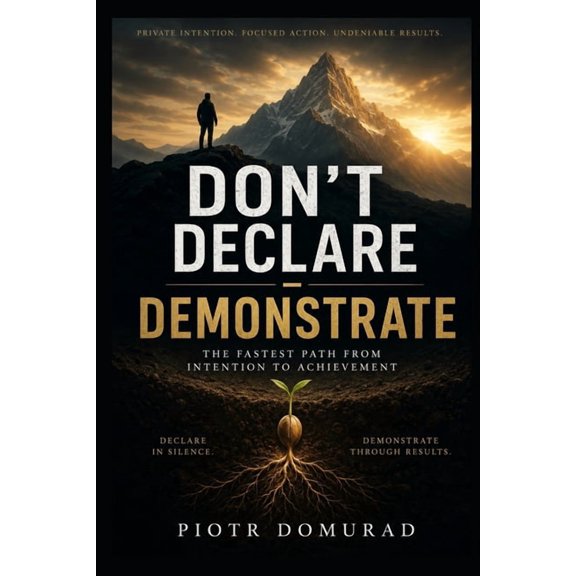 The Applied Wisdom Don't Declare - Demonstrate: : The Fastest Path from Intention to Achievement, (Paperback)