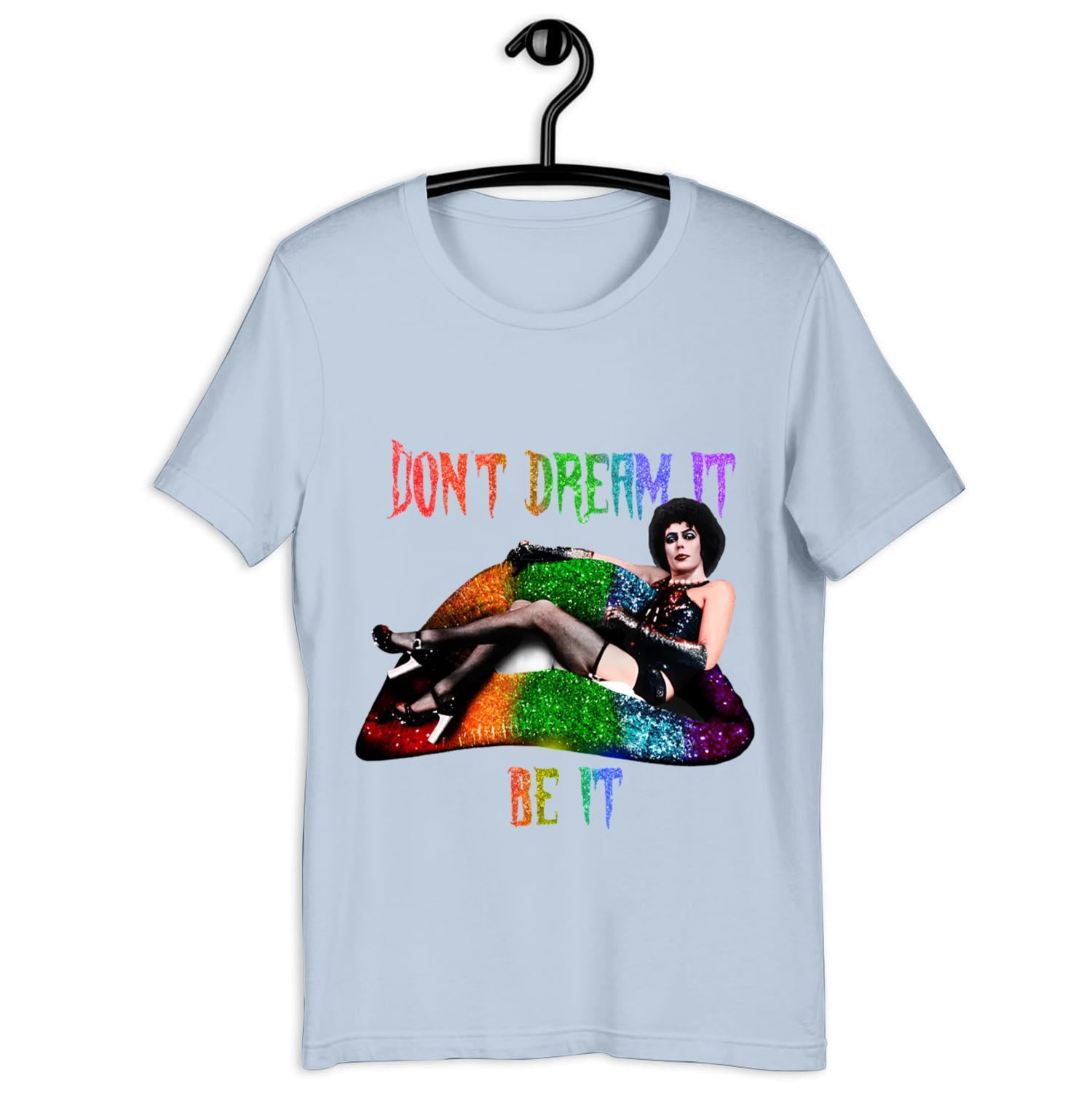 Don't Dream It Be It Frank N Furter Colorful Lip The Rocky Horror ...