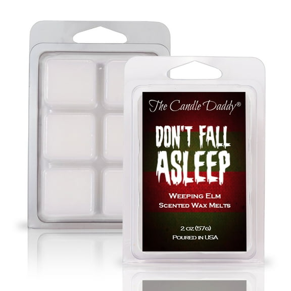 Don't Fall Asleep - Eerie Weeping Elm Scented Horror Movie Wax Melt - 1 Pack - 2 Ounces - 6 Cubes