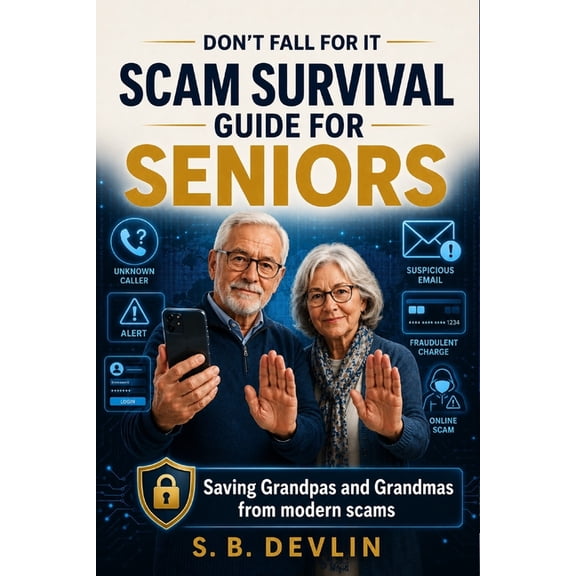 Don't Fall For It: The Comprehensive Scam Survival Guide for Seniors - Protect Yourself and Your Family from Phone, Onli, (Paperback)