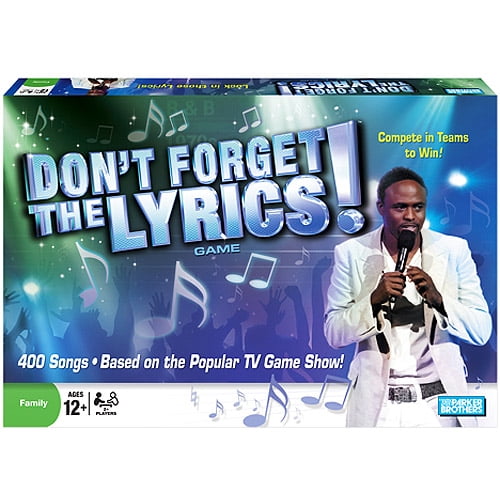 Don't Forget The Lyrics Game