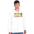 thumbnail image 1 of Don’t Get Older Level Up Gamer Geek Zip Up Hoodie Men's Women's Brisco Brands M, 1 of 5