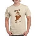 thumbnail image 1 of Don't Give A Hoot T-Shirt Men -Smartprints Designs, Male Medium, 1 of 4
