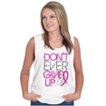 thumbnail image 1 of Don’t Give Up Breast Cancer Awareness Tank Top Tee Shirt Women Brisco Brands S, 1 of 6