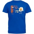 thumbnail image 1 of Don't Go Bacon My Heart Blue Adult T-Shirt - 2X-Large, 1 of 1