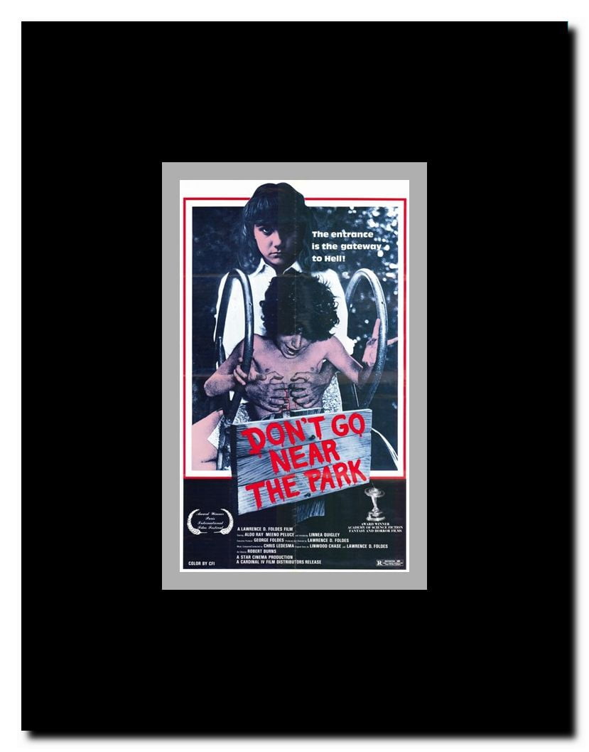 Don't Go Near the Park Framed Movie Poster