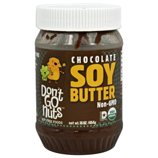 Don't Go Nuts Roasted Soybean Spread Chocolate 16 oz.