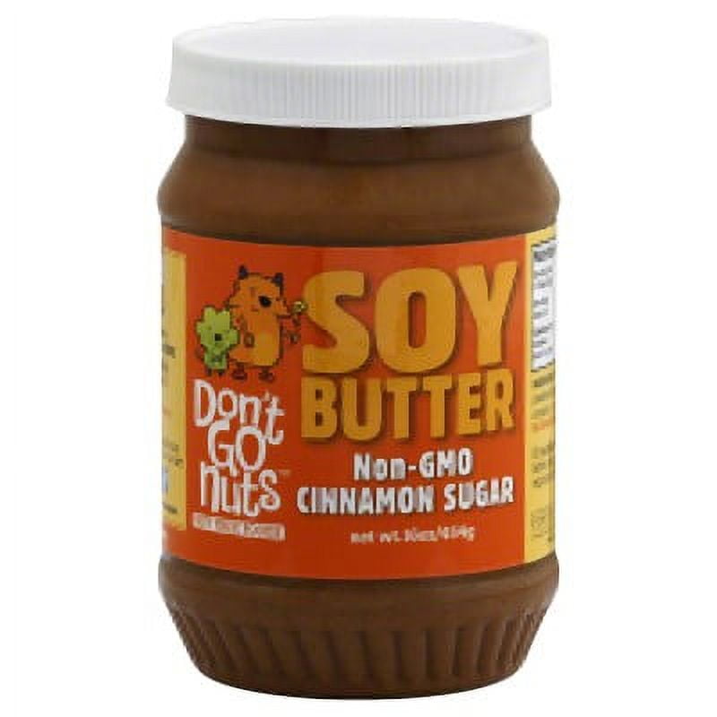 Don't Go Nuts Soy Butter, Cinnamon Sugar, 16 Oz