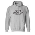 thumbnail image 1 of Don't Grow Up It's A Trap Sarcastic Novelty Gift Idea Adult Humor Funny Men's Hoodies, 1 of 2