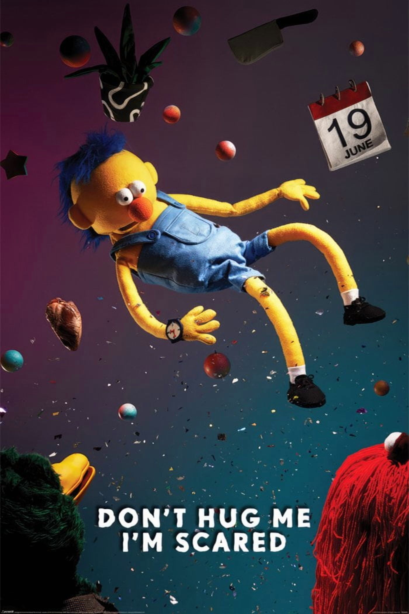 Don't Hug Me I'm Scared - TV Show Poster (DHMIS - Yellow Guy Falling