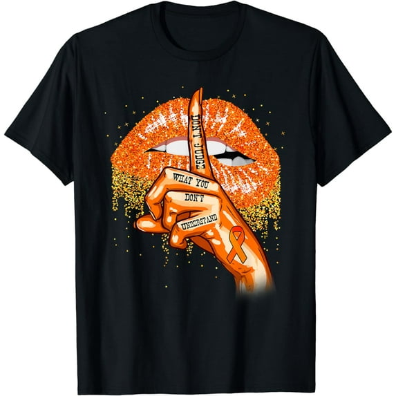 Don't Judge What You Don't Understand Multiple Sclerosis Awa T-Shirt