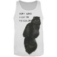thumbnail image 1 of Don't Judge a Cat All Over Adult Tank Top - Large, 1 of 1