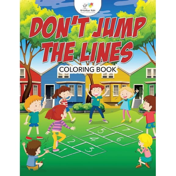 Don't Jump the Lines Coloring Book (Paperback)