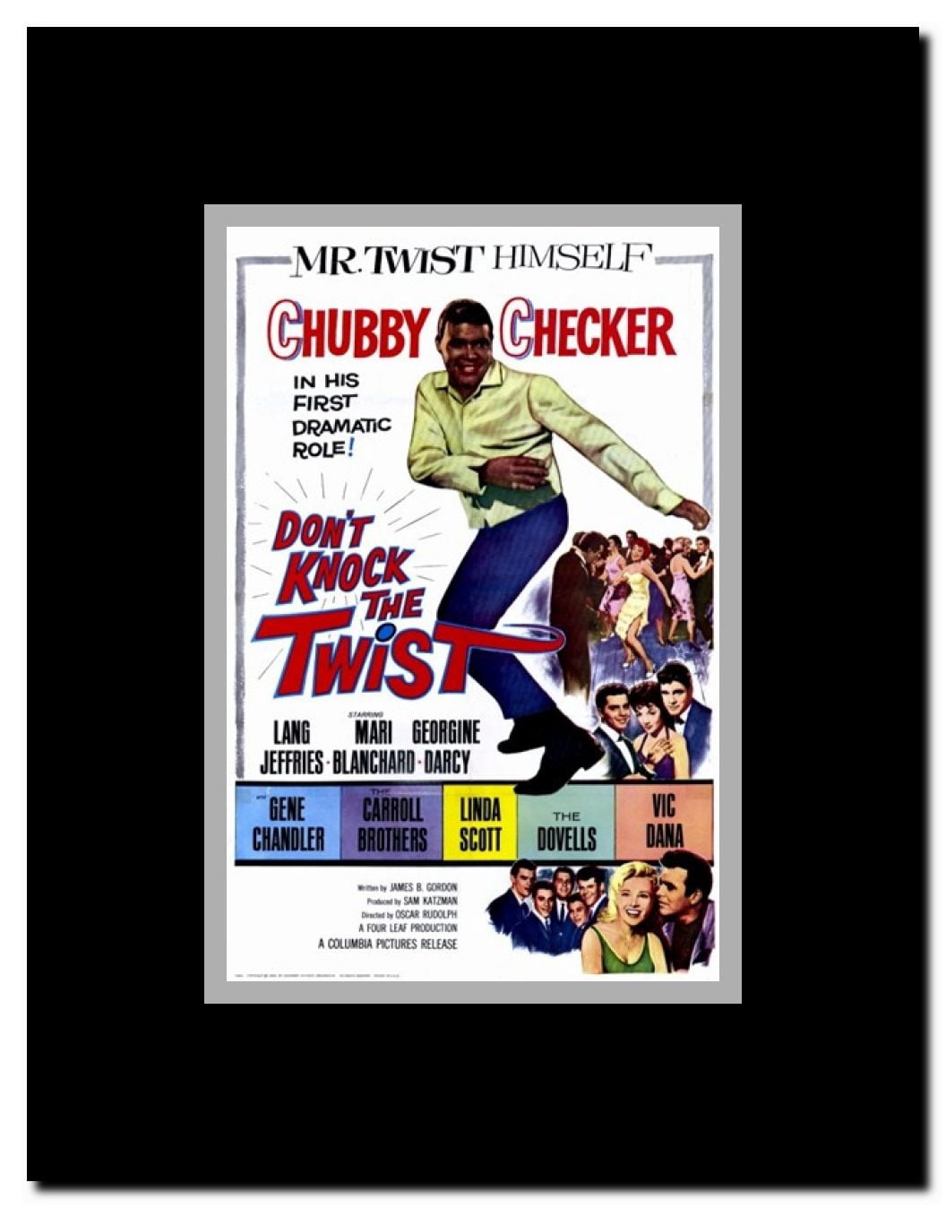 Don't Knock the Twist Framed Movie Poster