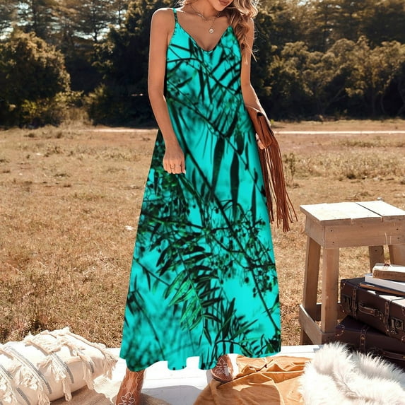 Don't Leaf Me! Sleeveless Dress Long veiled dresses ladies dresses for special occasion dresses for womens