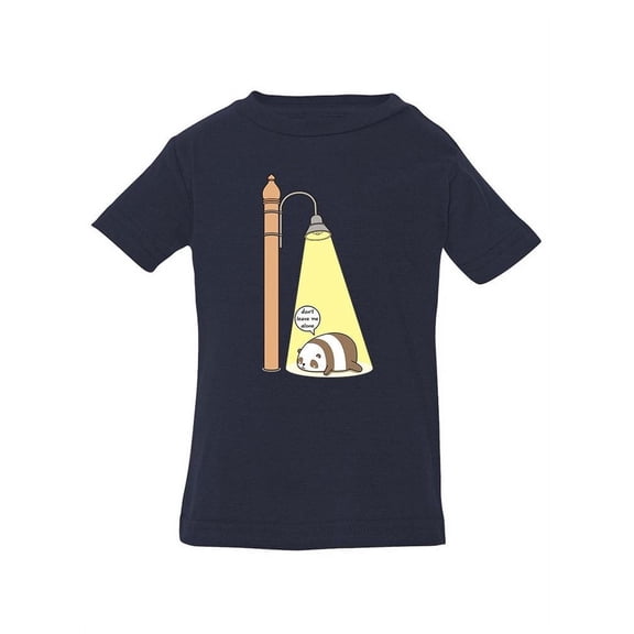 Don't Leave Me Alone Panda T-Shirt Infant -Image by Shutterstock, 6 Months