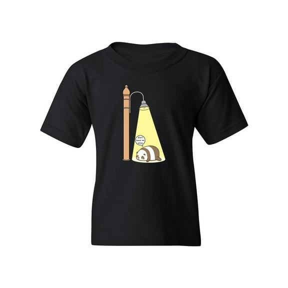 Don't Leave Me Alone Panda T-Shirt Juniors -Image by Shutterstock,  Small