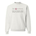 thumbnail image 1 of Donâ€™t Let Friends ALone Awareness Unisex Crewneck Graphic Sweatshirt, White, 2XL, 1 of 3