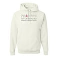 thumbnail image 1 of Donâ€™t Let Friends ALone Awareness Unisex Graphic Hoodie Sweatshirt, White, X-Large, 1 of 3