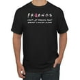 thumbnail image 1 of Don't Let Friends Alone Awareness Men's Graphic T-Shirt, Black, Small, 1 of 3