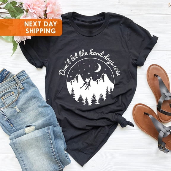 Don’t Let the Hard Days Win Shirt, ACOTAR, Bookish, Bibliophile, Velaris, Velaris Acotar Shirt, Velaris Acotar Merch, Velaris Shirt Merch Sweatshirt All Size S-5XL