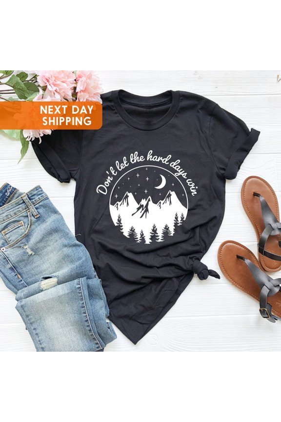 Don’t Let the Hard Days Win Shirt, ACOTAR, Bookish, Bibliophile, Velaris, Velaris Acotar Shirt, Velaris Acotar Merch, Velaris Shirt Merch Sweatshirt All Size S-5XL