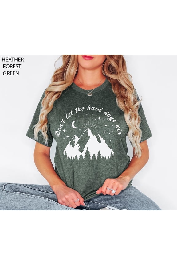 Don’t Let the Hard Days Win Shirt, ACOTAR, Bookish Shirt, Book Lover Shirt, Bookworm Apparel, Book Lover , Reading Shirt,Librarian Shirt Tshirt All Size S-5XL