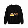 thumbnail image 1 of Don’t Like You Either Candy Corn Holiday Party Humor Casual Style Sweatshirt, up to size 5XL, 1 of 2