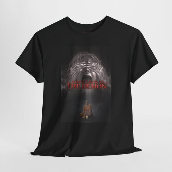 Don't Look at the Demon 2022 Retro Movie Poster Horror Unisex Graphic T ...