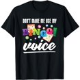 thumbnail image 1 of Don't Make Me Use My Bingo Voice Gambling - Lucky Number T-Shirt, 1 of 5