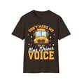 thumbnail image 1 of Don't Make Me Use My Bus Driver Voice - School Bus Driver Unisex T-Shirt, 1 of 4