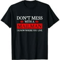 thumbnail image 1 of Don't Mess Mailman - Mailman Gift Postman Postal Worker Gift T-Shirt, 1 of 4