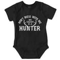 thumbnail image 1 of Don't Mess With Me Daddy's A Hunter Bodysuit Jumper Girls Infant Baby Brisco Brands 12M, 1 of 6