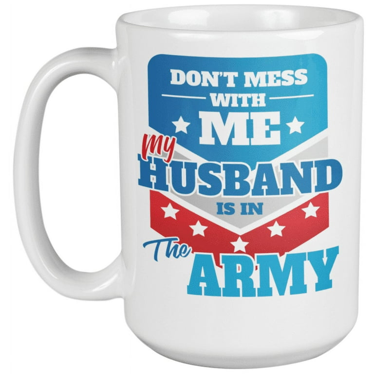 Military wife on sale mug