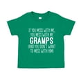 thumbnail image 1 of Don't Mess With My Gramps Toddler T-Shirt 3T Kelly Green, 1 of 3