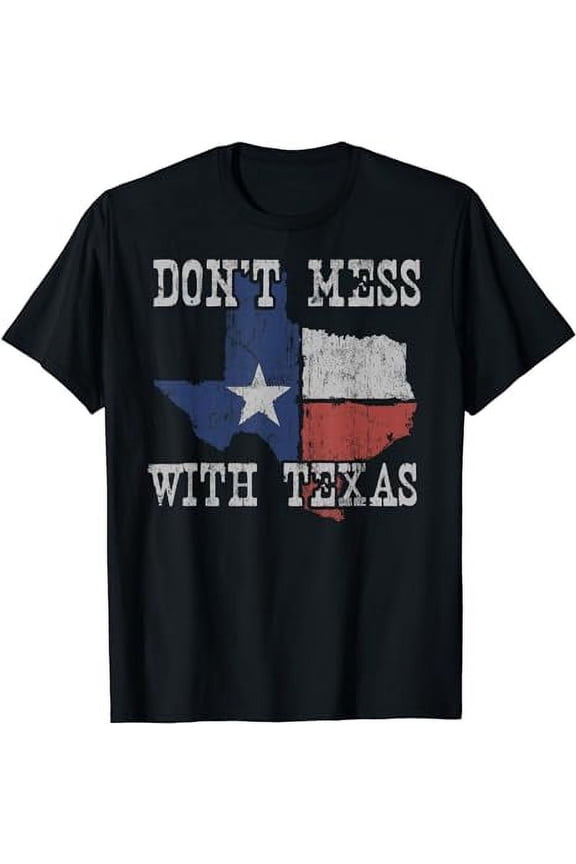 Don't Mess With Vintage Texas Longhorn Lone Star State Shirt T-Shirt