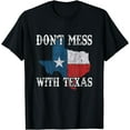 thumbnail image 1 of Don't Mess With Vintage Texas Longhorn Lone Star State T-Shirt, 1 of 3