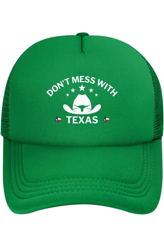 Don't Mess with Texas Mesh Hat The State Texas Mesh Hat Men Women Baseball Cap Trucker Hats