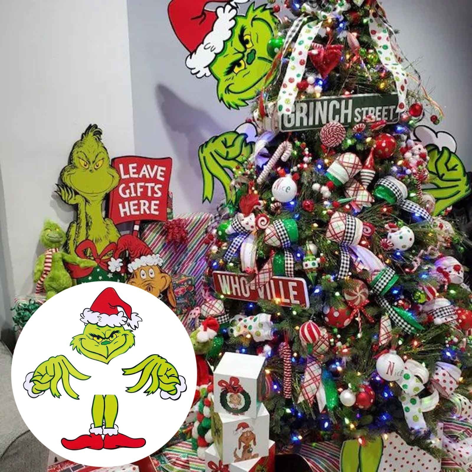 Don't Miss Out!,Christmas Ornaments,Grinch Decor,Christmas Tree