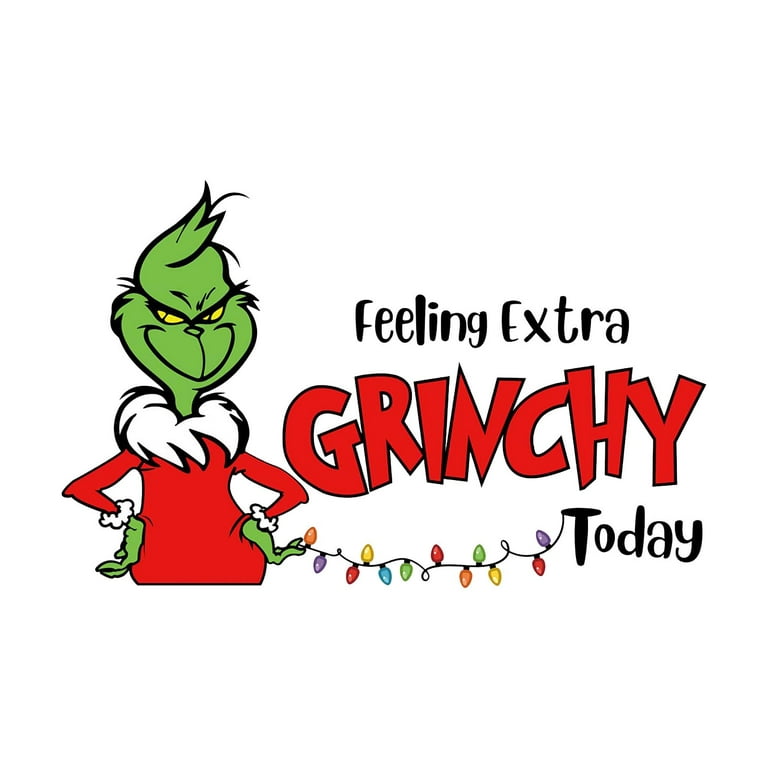 Don't Miss Out!,Christmas Ornaments,Grinch Decor,Iron On Transfer Heat  Transfer Design Sticker Iron On Vinyl Patches Iron On Transfer Paper For  Clothing Hat Pillow Backpack DIY Craft Supplies 