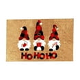 Don't Miss Out!Festive Christmas Doormat with Santa Hat Design