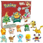 Don't Miss Out! Gomind 2023 Christmas Advent Calendar Contains 30PCS Pokemon Figures Toys| Pokemon Christmas Cute Figures Toys Advent Calendar| Christmas 24 Days Surprise Countdown Calendar Red