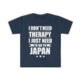 thumbnail image 1 of Don't Need Therapy Need to go to Japan Unisex T-shirt S-3XL Vacation, 1 of 2