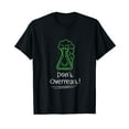 thumbnail image 1 of Don't Overreact Chemistry Laboratory Flask T-Shirt, 1 of 5